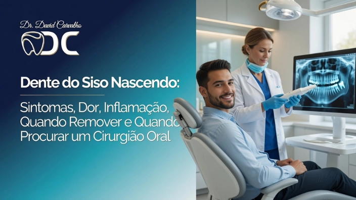 Dente do Siso Nascendo: Sintomas, Dor, Inflamação, Quando Remover e Quando Procurar um Cirurgião Oral