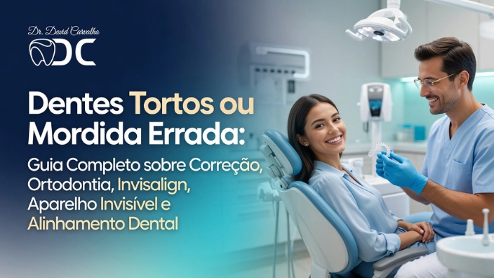 Dentes Tortos ou Mordida Errada: Guia Completo sobre Correção, Ortodontia, Invisalign, Aparelho Invisível e Alinhamento Dental
