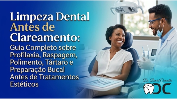 Limpeza Dental Antes de Clareamento: Guia Completo sobre Profilaxia, Raspagem, Polimento, Tártaro e Preparação Bucal Antes de Tratamentos Estéticos