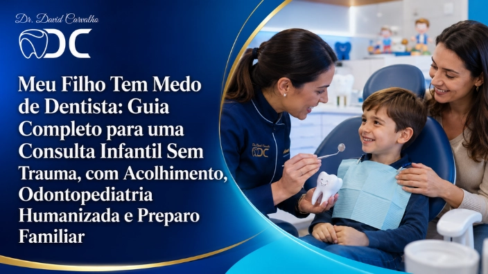 Meu Filho Tem Medo de Dentista: Guia Completo para uma Consulta Infantil Sem Trauma, com Acolhimento, Odontopediatria Humanizada e Preparo Familiar